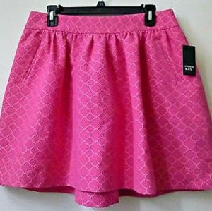 Crown&Ivy Size 10 Magenta Short Skirt